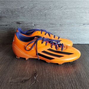 Adidas adizero F10 FG Messi F32693 Orange Boots Cleats Mens Soccer Sz 7.5
